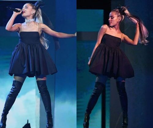 Ariana grande shop black outfit