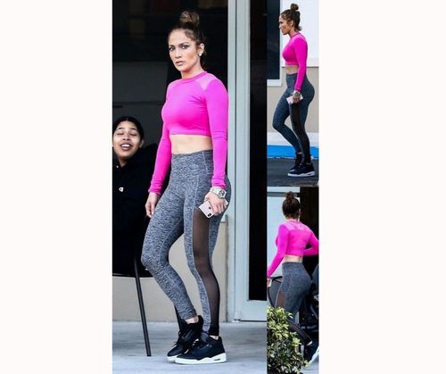 The Gym Lady JLo Outfit