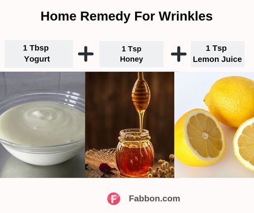 home remedy for wrinkles