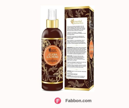 Oriental Botanics Jojoba & Sweet Almond Oil For Hair & Skin