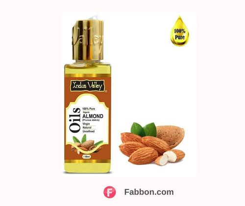 Indus Valley 100% Pure Sweet Almond Cold Pressed Carrier Oil- Natural, Virgin & Unrefined - Almond Oil