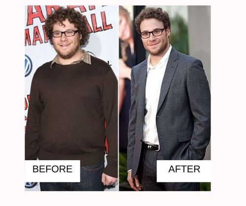 seth rogen weight loss-