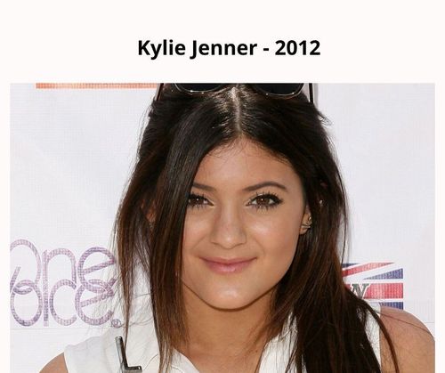 Kylie jenner 2012