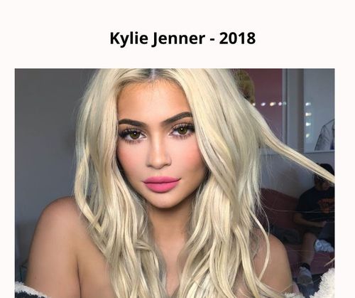 Kylie jenner 2018