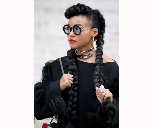 Long Braided Hairstyles For Black Women