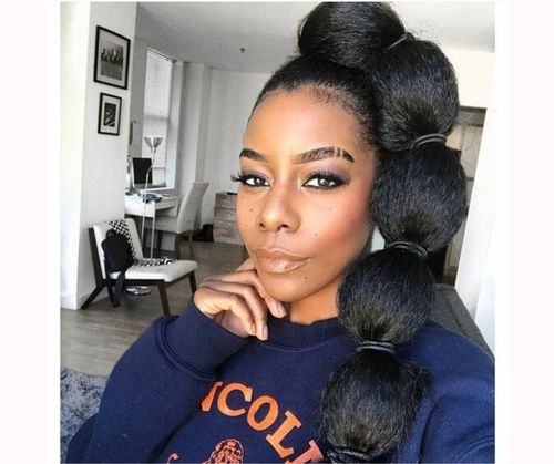 Puffy Ponytail Hairstyles For Black Women