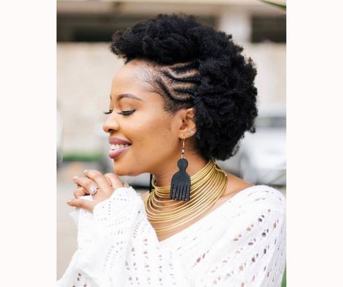Short Black Hairstyles With Braids