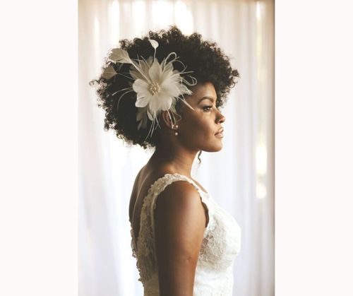 Afro Hairstyles For Wedding