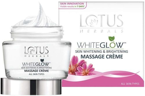 Lotus Herbals Whiteglow Skin Whitening & Brightening Massage Crème