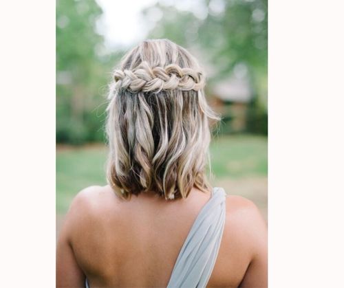 Bridesmaid Hairstyles For Short Hair