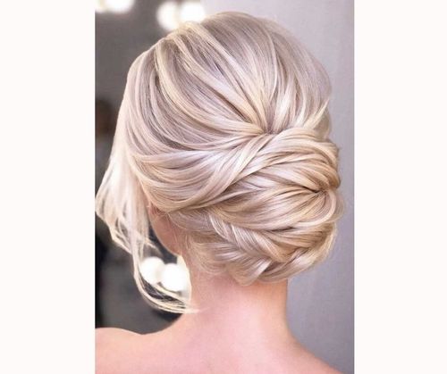 Elegant Bridesmaid Bun