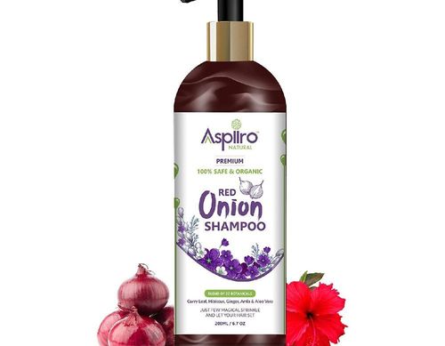 9 aspiiro natural red onion shampoo