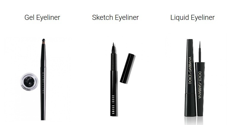 types of eyeliners