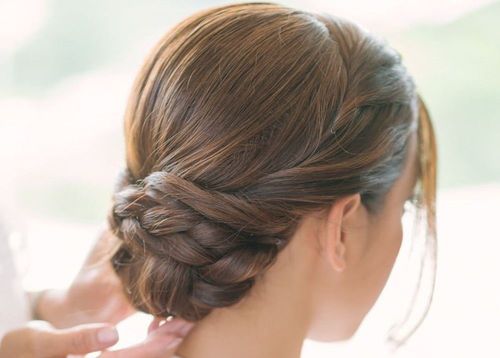 22 Chic braided chignon