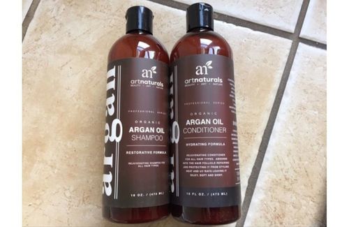 7 Art Naturals argan oil shampoo and Condition