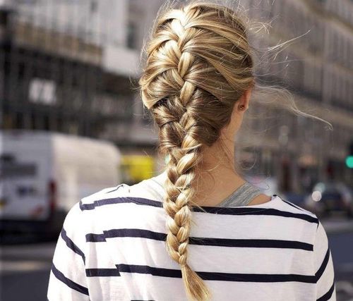 How to French Braid Your Hair StepbyStep Photo Tutorial  POPSUGAR Beauty