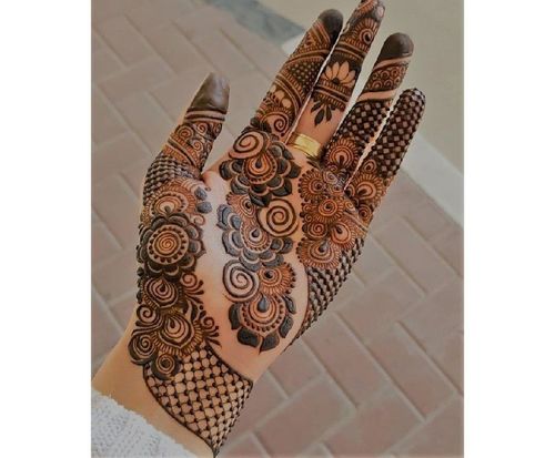 Beautiful And easy simple mehndi design for Girls hand - Latest Mehndi  Point - video Dailymotion