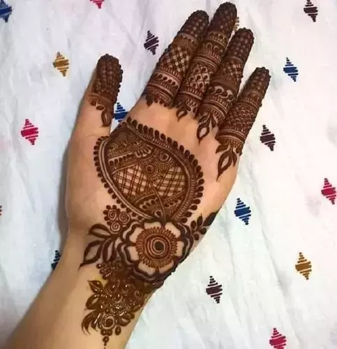 55 Best Front Hand Mehndi Designs | Fabbon