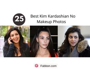 25 Stunning Kim Kardashian No Makeup Photos 
