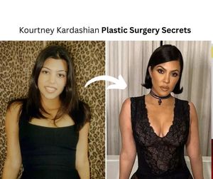 9 Plastic Surgeries Explain Kourtney Kardashian's Transformation