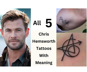 Chris Hemsworth's All 5 Tattoos & Their Meanings
