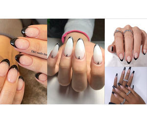 27 Stunning Black French Tip Nails