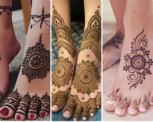 21 Best Feet Henna Mehndi Designs