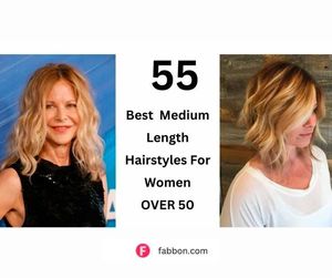 55 Medium Length Hair Styles For Women Over 50